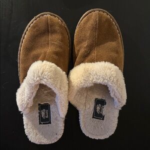 Roots Mule Suede Slipper